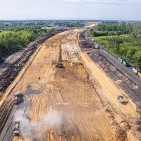 Budowa drogi S1 - Kosztowy - Bieruń (ul. Warszawska) - 4 czerwca 2025 (3)