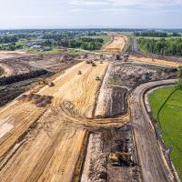 Budowa drogi S1 - Kosztowy - Bieruń (ul. Warszawska) - 4 czerwca 2025 (7)