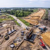 Budowa drogi S1 - Kosztowy - Bieruń (ul. Warszawska) - 4 czerwca 2025 (1)