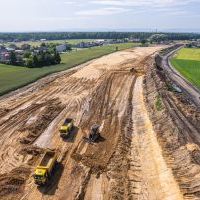 Budowa drogi S1 - Kosztowy - Bieruń (ul. Warszawska) - 4 czerwca 2025 (11)