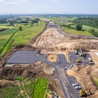 Budowa drogi S1 - Kosztowy - Bieruń (ul. Warszawska) - 4 czerwca 2025 (12)