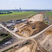 Budowa drogi S1 - Kosztowy - Bieruń (ul. Warszawska) - 4 czerwca 2025 (12)