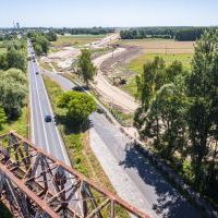 Budowa drogi S1 - Okolice Bijasowic i Zarzyny (z lotu ptaka) - 8 lipca 2025 (1)