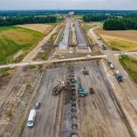 Budowa drogi S1 - Okolice Bijasowic i Zarzyny - 8 lipca 2025 (5)