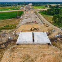 Budowa drogi S1 - Okolice Bijasowic i Zarzyny - 8 lipca 2025 (3)