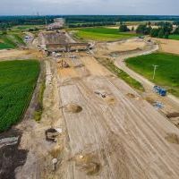 Budowa drogi S1 - Okolice Bijasowic i Zarzyny - 8 lipca 2025 (1)
