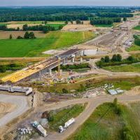 Budowa drogi S1 - Okolice Bijasowic i Zarzyny - 8 lipca 2025 (9)