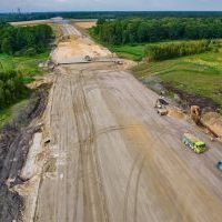 Budowa drogi S1 - Okolice Bijasowic i Zarzyny - 8 lipca 2025 (6)