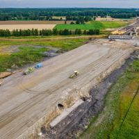 Budowa drogi S1 - Okolice Bijasowic i Zarzyny - 8 lipca 2025 (5)