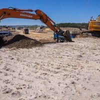 Budowa drogi S1 - Okolice Bijasowic i Zarzyny (z poziomu ziemi) - 8 lipca 2025 (5)