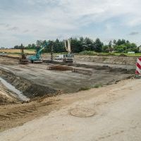 Budowa drogi S1 - Okolice Bijasowic i Zarzyny (z poziomu ziemi) - 8 lipca 2025 (10)