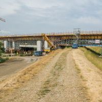 Budowa drogi S1 - Okolice Bijasowic i Zarzyny (z poziomu ziemi) - 8 lipca 2025 (3)