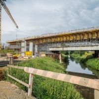 Budowa drogi S1 - Okolice Bijasowic i Zarzyny (z poziomu ziemi) - 8 lipca 2025 (2)