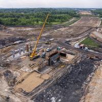 Budowa drogi S1 - Kosztowy - Bieruń (ul. Warszawska) 16 lipca 2025 (3)