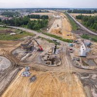 Budowa drogi S1 - Kosztowy - Bieruń (ul. Warszawska) 16 lipca 2025 (7)