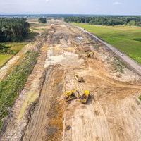 Budowa drogi S1 - Kosztowy - Bieruń (ul. Warszawska) 16 lipca 2025 (2)