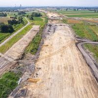 Budowa drogi S1 - Kosztowy - Bieruń (ul. Warszawska) 16 lipca 2025 (5)