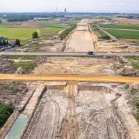 Budowa drogi S1 - Kosztowy - Bieruń (ul. Warszawska) 16 lipca 2025 (4)