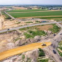 Budowa drogi S1 - Kosztowy - Bieruń (ul. Warszawska) 16 lipca 2025 (3)