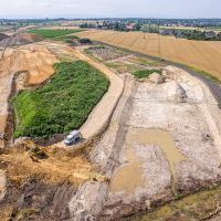 Budowa drogi S1 - Kosztowy - Bieruń (ul. Warszawska) 16 lipca 2025 (1)