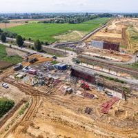 Budowa drogi S1 - Kosztowy - Bieruń (ul. Warszawska) 16 lipca 2025 (8)