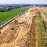 Budowa drogi S1 - Kosztowy - Bieruń (ul. Warszawska) 16 lipca 2025 (6)