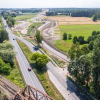 Budowa drogi S1 - Okolice Bijasowic i Zarzyny (z lotu ptaka) - 17 lipca 2025 (1)