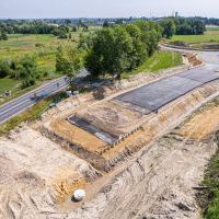 Budowa drogi S1 - Okolice Bijasowic i Zarzyny (z lotu ptaka) - 17 lipca 2025 (3)