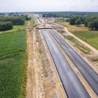 Budowa drogi S1 - Okolice Bijasowic i Zarzyny (z lotu ptaka) - 17 lipca 2025 (7)