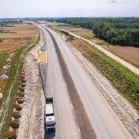 Budowa drogi S1 - Okolice Bijasowic i Zarzyny (z lotu ptaka) - 17 lipca 2025 (14)