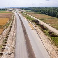 Budowa drogi S1 - Okolice Bijasowic i Zarzyny (z lotu ptaka) - 17 lipca 2025 (15)
