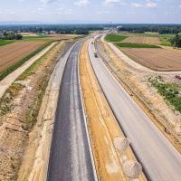 Budowa drogi S1 - Okolice Bijasowic i Zarzyny (z lotu ptaka) - 17 lipca 2025 (11)
