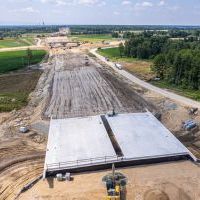 Budowa drogi S1 - Okolice Bijasowic i Zarzyny (z lotu ptaka) - 17 lipca 2025 (1)