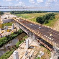 Budowa drogi S1 - Okolice Bijasowic i Zarzyny (z lotu ptaka) - 17 lipca 2025 (4)
