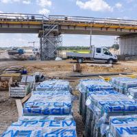 Budowa drogi S1 - Okolice Bijasowic i Zarzyny (z poziomu ziemi) - 17 lipca 2025 (9)