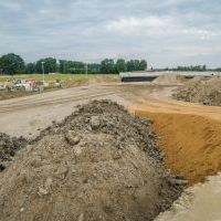 Budowa drogi S1 - Okolice Bijasowic i Zarzyny (z poziomu ziemi) - 17 lipca 2025 (6)