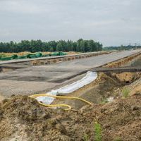 Budowa drogi S1 - Okolice Bijasowic i Zarzyny (z poziomu ziemi) - 17 lipca 2025 (5)