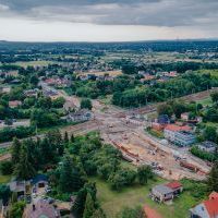 Budowa tunelu pod torami kolejowymi na ulicy Wawelskiej - 21 lipca 2025 (16)