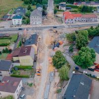 Budowa tunelu pod torami kolejowymi na ulicy Wawelskiej - 21 lipca 2025 (4)