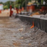 Budowa tunelu pod torami kolejowymi na ulicy Wawelskiej - 21 lipca 2025 (4)