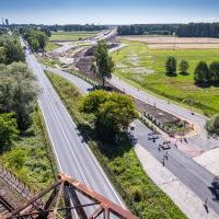 Budowa drogi S1 - Okolice Bijasowic i Zarzyny (z lotu ptaka) - 5 sierpnia 2025 (9)