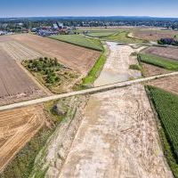Budowa drogi S1 - Okolice Bijasowic i Zarzyny (z lotu ptaka) - 5 sierpnia 2025 (7)