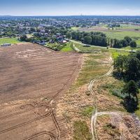 Budowa drogi S1 - Okolice Bijasowic i Zarzyny (z lotu ptaka) - 5 sierpnia 2025 (2)
