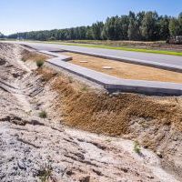 Budowa drogi S1 - Okolice Bijasowic i Zarzyny (z poziomu ziemi) - 5 sierpnia 2025  (9)