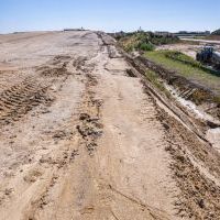 Budowa drogi S1 - Okolice Bijasowic i Zarzyny (z poziomu ziemi) - 5 sierpnia 2025  (10)