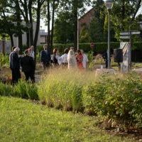 Odsłonięcie konstrukcji artystycznej na Skwerze Miast Partnerskich (10)
