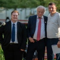 Odsłonięcie konstrukcji artystycznej na Skwerze Miast Partnerskich (13)