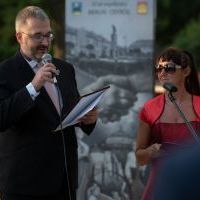 Odsłonięcie konstrukcji artystycznej na Skwerze Miast Partnerskich (14)
