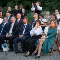 Odsłonięcie konstrukcji artystycznej na Skwerze Miast Partnerskich (1)