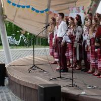 Odsłonięcie konstrukcji artystycznej na Skwerze Miast Partnerskich (3)